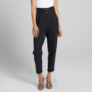 ALC Diego Paperbag Pants in black